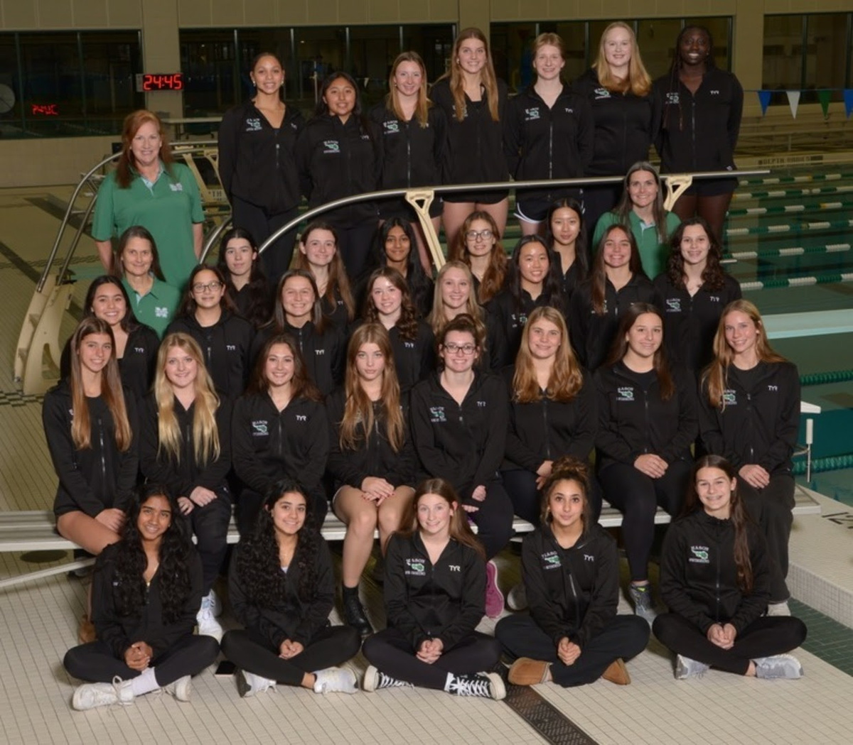 The Mason High School Girls Swim and Dive Team has been honored as the El Caporal Team of the Week.